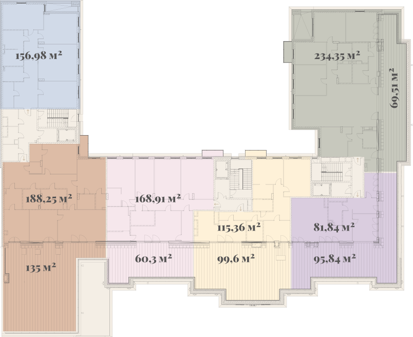 Manhattan House - Floor plan