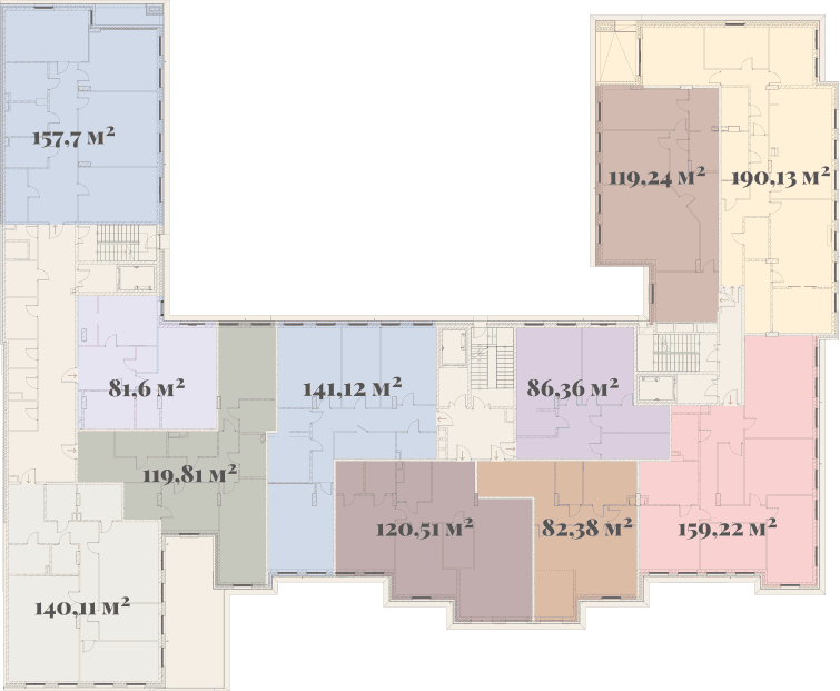 Manhattan House - Floor plan